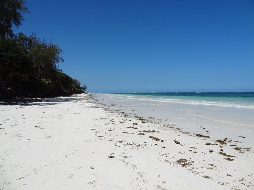 Diani Beach in Kenya